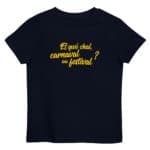 "Et qwè chal, carnaval ou festival ?" Tee-shirt éco-friendly enfant – Image 5