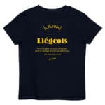 "Liégeois... Dieu vivant" Tee-shirt éco-friendly enfant