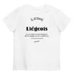 "Liégeois... Dieu vivant" Tee-shirt éco-friendly enfant – Image 2