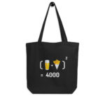 "Chope et frites au Carré" Tote bag éco-friendly – Image 2