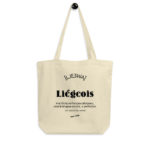 "Liégeois... Dieu vivant" Tote bag éco-friendly