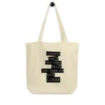 "Londres, Paris, New-York... Liège" Tote bag éco-friendly – Image 2