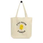 "P'tit poyon d'amour" Tote bag éco-friendly – Image 2