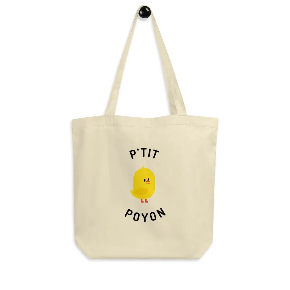 "P'tit poyon" Tote bag éco-friendly