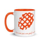 "Ceci n’est pas une gauf’ au suc’" Mug coloré