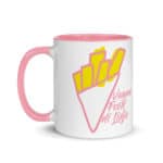 "Vegan Food di Lîdje" Mug coloré – Image 6