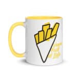 "Vegan Food di Lîdje" Mug coloré – Image 2