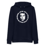 "Liège est la ville la plus folle de Belgique." Jacques Brel - Sweat à capuche éco-friendly