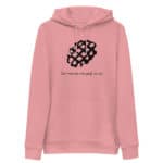 "Ceci n’est pas une gauf’ au suc’" Sweat à capuche éco-friendly – Image 5