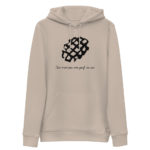 "Ceci n’est pas une gauf’ au suc’" Sweat à capuche éco-friendly