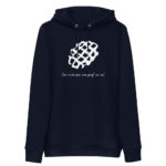 "Ceci n’est pas une gauf’ au suc’" Sweat à capuche éco-friendly – Image 2