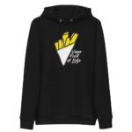 "Vegan Food di Lîdje" Sweat à capuche éco-friendly – Image 3