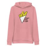 "Vegan Food di Lîdje" Sweat à capuche éco-friendly – Image 5