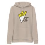 "Vegan Food di Lîdje" Sweat à capuche éco-friendly – Image 2