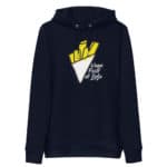 "Vegan Food di Lîdje" Sweat à capuche éco-friendly – Image 4