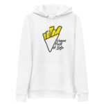 "Vegan Food di Lîdje" Sweat à capuche éco-friendly