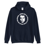 "Liège est la ville la plus folle de Belgique." Jacques Brel - Sweat à capuche – Image 2