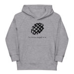 "Ceci n’est pas une gauf’ au suc’" Sweat à capuche éco-friendly enfant