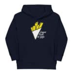"Vegan Food di Lîdje" Sweat à capuche éco-friendly enfant – Image 4