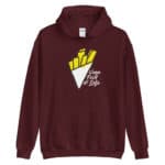 "Vegan Food di Lîdje" Sweat à capuche – Image 8