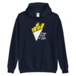 "Vegan Food di Lîdje" Sweat à capuche – Image 5