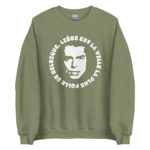 "Liège est la ville la plus folle de Belgique." Jacques Brel - Sweatshirt – Image 6
