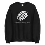 "Ceci n’est pas une gauf’ au suc’" Sweatshirt – Image 6
