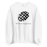 "Ceci n’est pas une gauf’ au suc’" Sweatshirt – Image 5