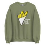 "Vegan Food di Lîdje" Sweatshirt – Image 7