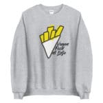 "Vegan Food di Lîdje" Sweatshirt – Image 4