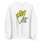 "Vegan Food di Lîdje" Sweatshirt – Image 6