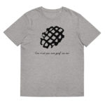 “Ceci n’est pas une gauf’ au suc’” Tee-shirt éco-friendly – Image 3