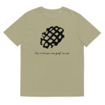 “Ceci n’est pas une gauf’ au suc’” Tee-shirt éco-friendly – Image 7