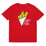 “Vegan Food di Lîdje” Tee-shirt éco-friendly – Image 2