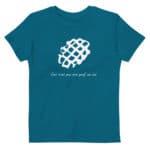 "Ceci n’est pas une gauf’ au suc’" Tee-shirt éco-friendly enfant – Image 5