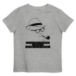 "Je me sens toujours liégeois où que je me trouve." Simenon - Tee-shirt éco-friendly enfant – Image 2