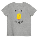 "P'tite poyète" Tee-shirt éco-friendly enfant