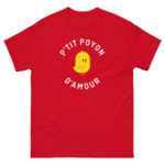 "P’tit poyon d’amour" Tee-shirt – Image 8