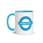"Métro EN NEUVICE" Mug coloré – Image 2