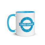 "Métro LIÈGE-CARRÉ" Mug coloré – Image 2