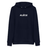 "#LIÈGE" Sweat à capuche éco-friendly – Image 4