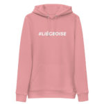 "#LIÉGEOISE" Sweat à capuche éco-friendly – Image 5