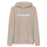 "#LIÉGEOISE" Sweat à capuche éco-friendly – Image 3