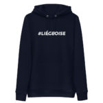 "#LIÉGEOISE" Sweat à capuche éco-friendly – Image 2