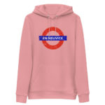 "Métro EN NEUVICE" Sweat à capuche éco-friendly – Image 5
