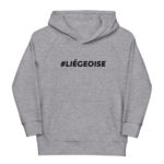 "#LIÉGEOISE" Sweat à capuche éco-friendly enfant – Image 3