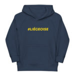 "#LIÉGEOISE" Sweat à capuche éco-friendly enfant – Image 2