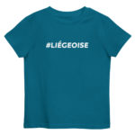"#LIÉGEOISE" Tee-shirt éco-friendly enfant – Image 2