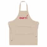 "Oufti !" Tablier éco-friendly