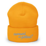 "Carnaval ou festival ?" Bonnet brodé – Image 9